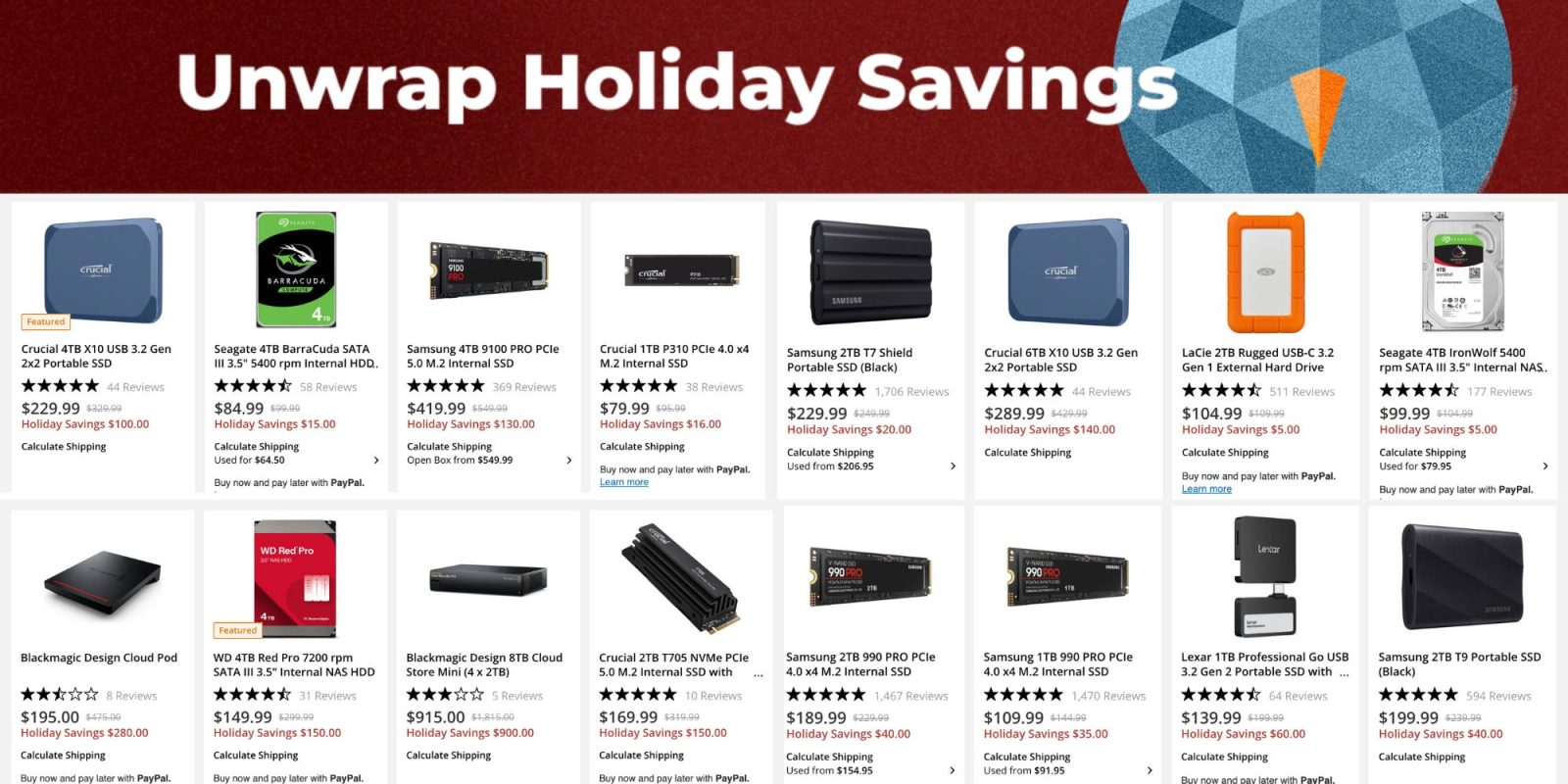 A screenshot of a website