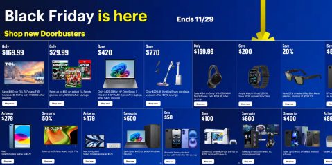 Image showing listings from BB Black Friday 2025.