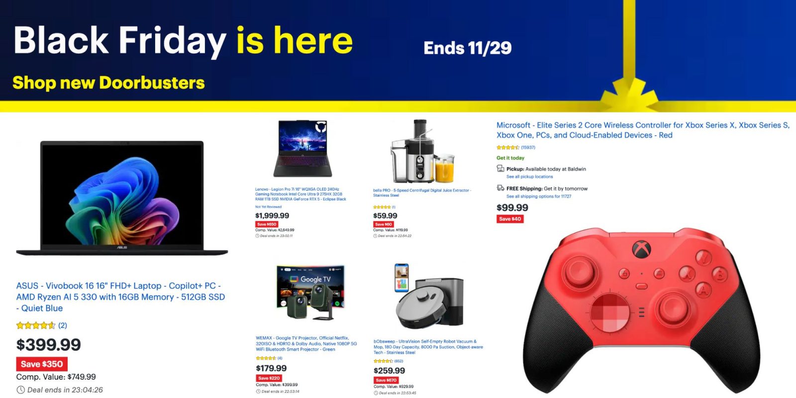 A screenshot of a advertisement