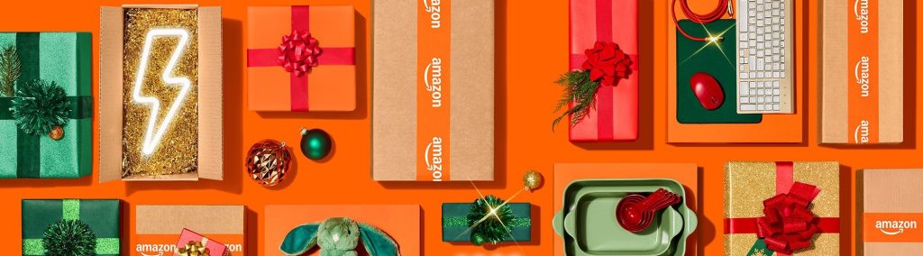 A group of boxes and presents