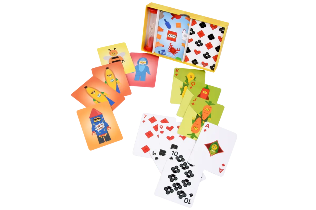 A game of cards and a box