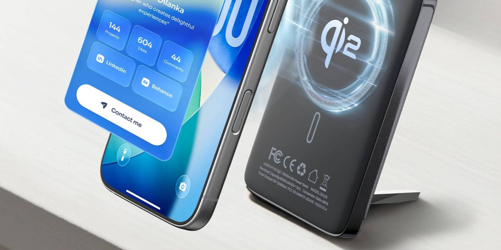 A close up of a cell phone