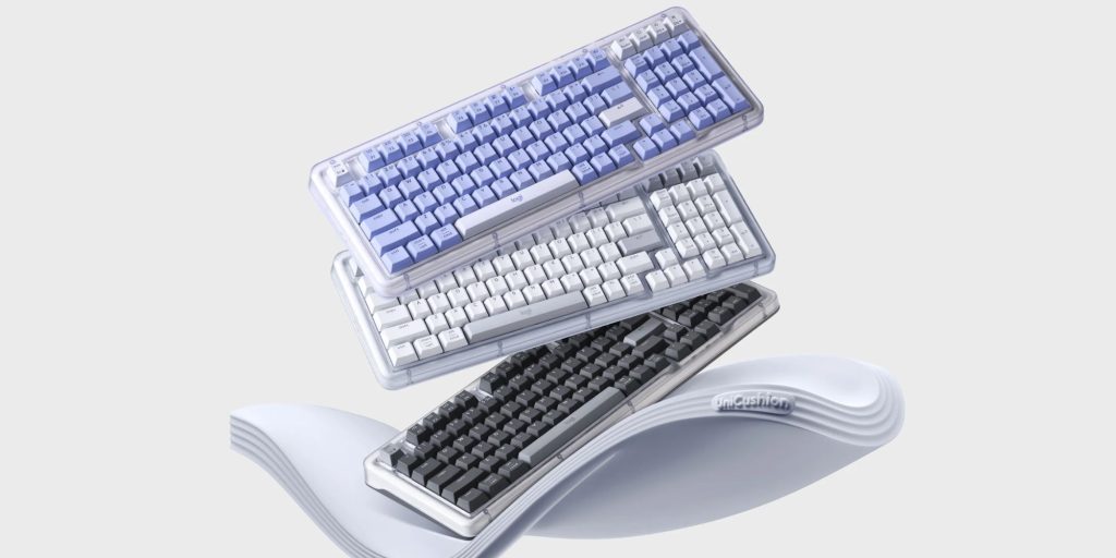 Image showing a stack of Logitech's new Alto keyboard.