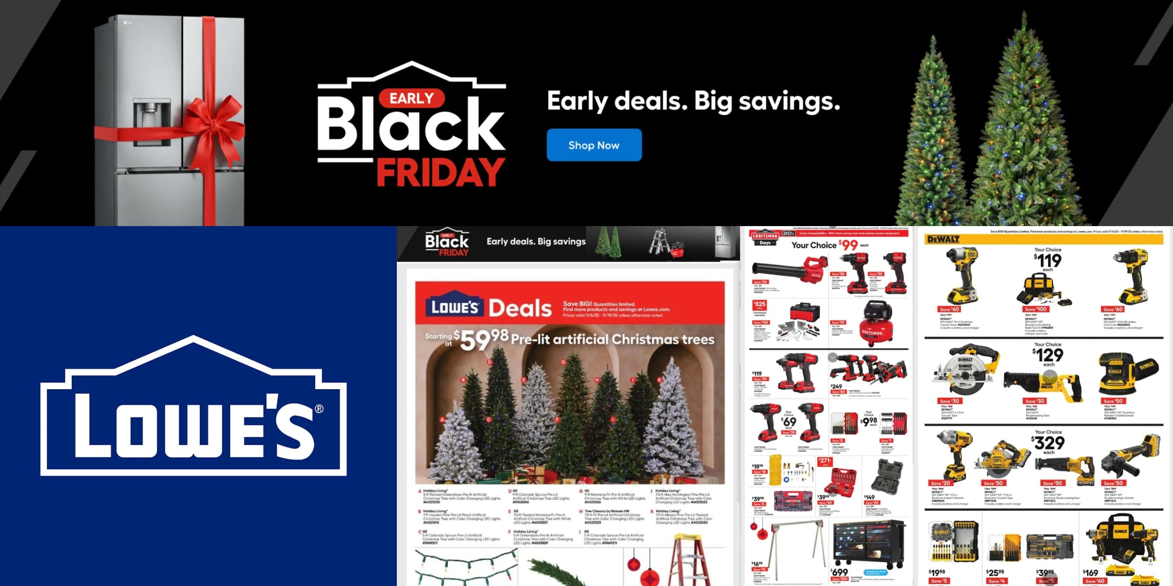 Lowe's early Black Friday ad 2025