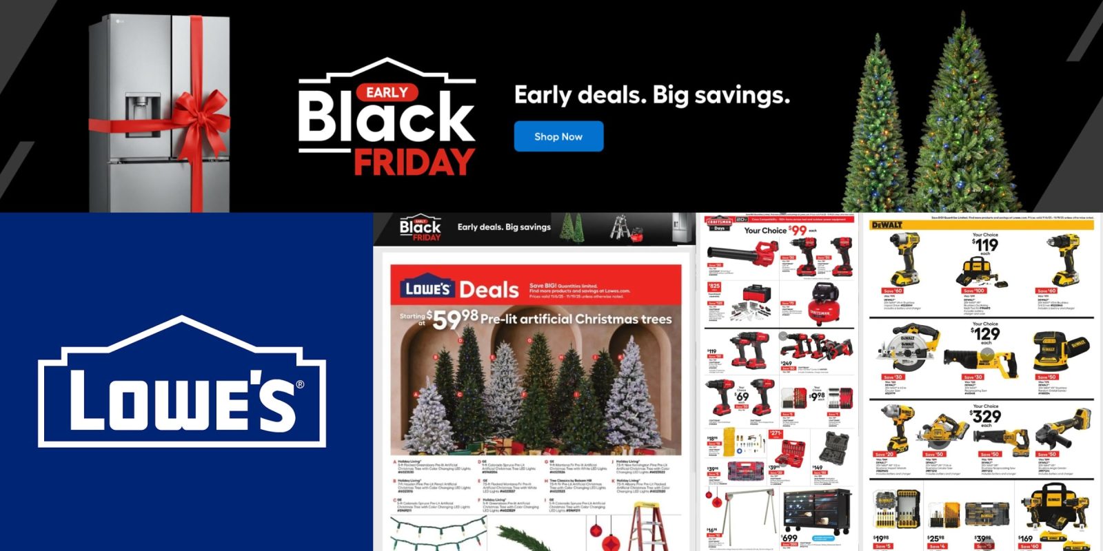 Lowe's early Black Friday ad 2025