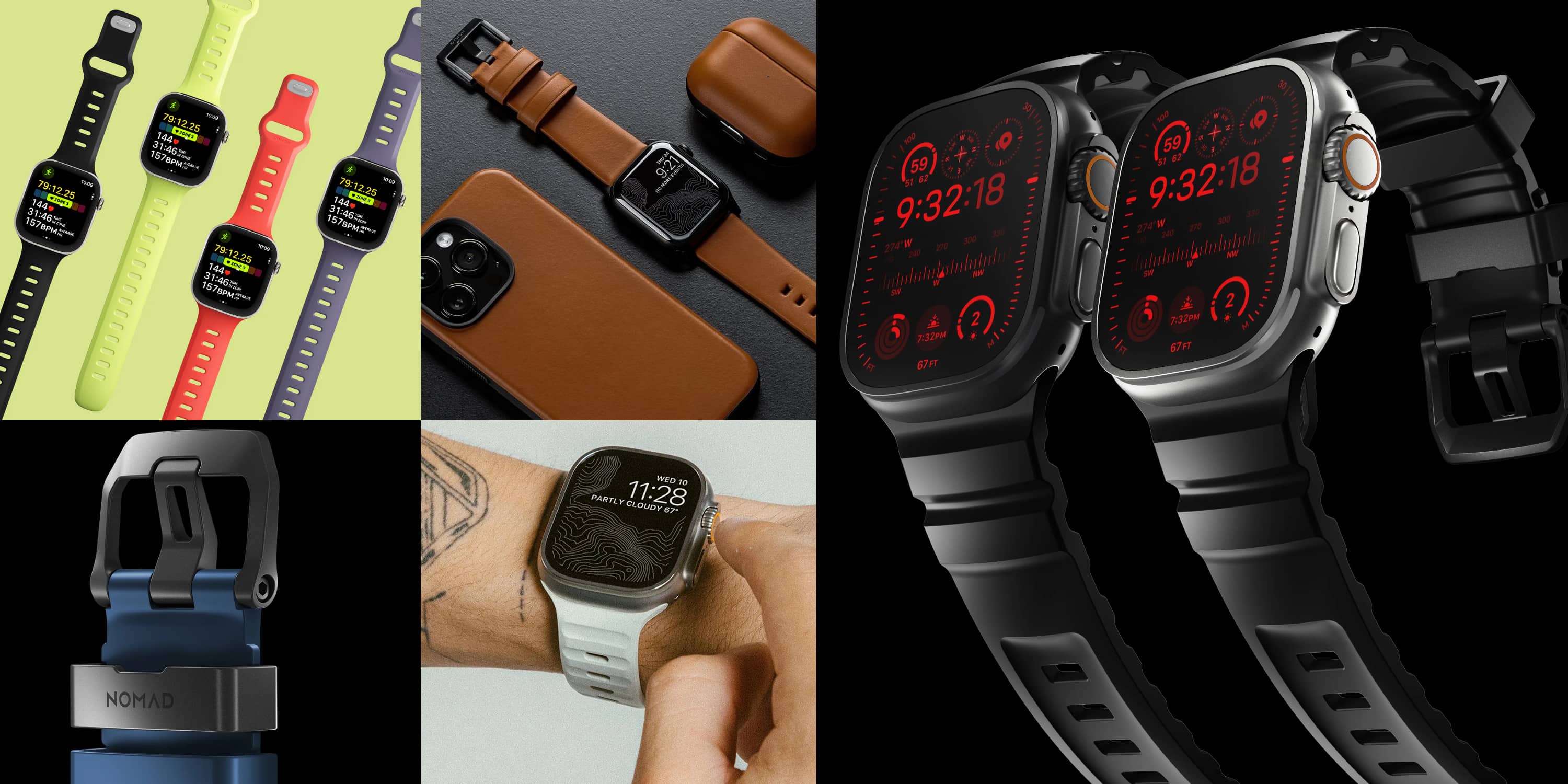 Nomad 2025 Black Friday Apple Watch band deals