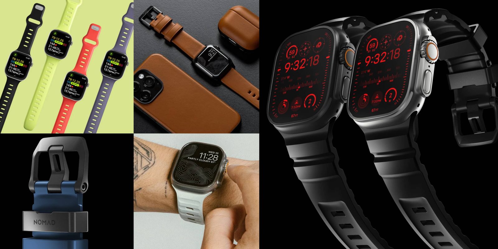 Nomad 2025 Black Friday Apple Watch band deals