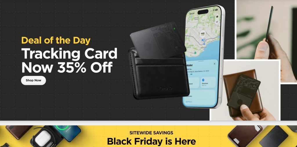 Nomad Find My Tracking Card Air