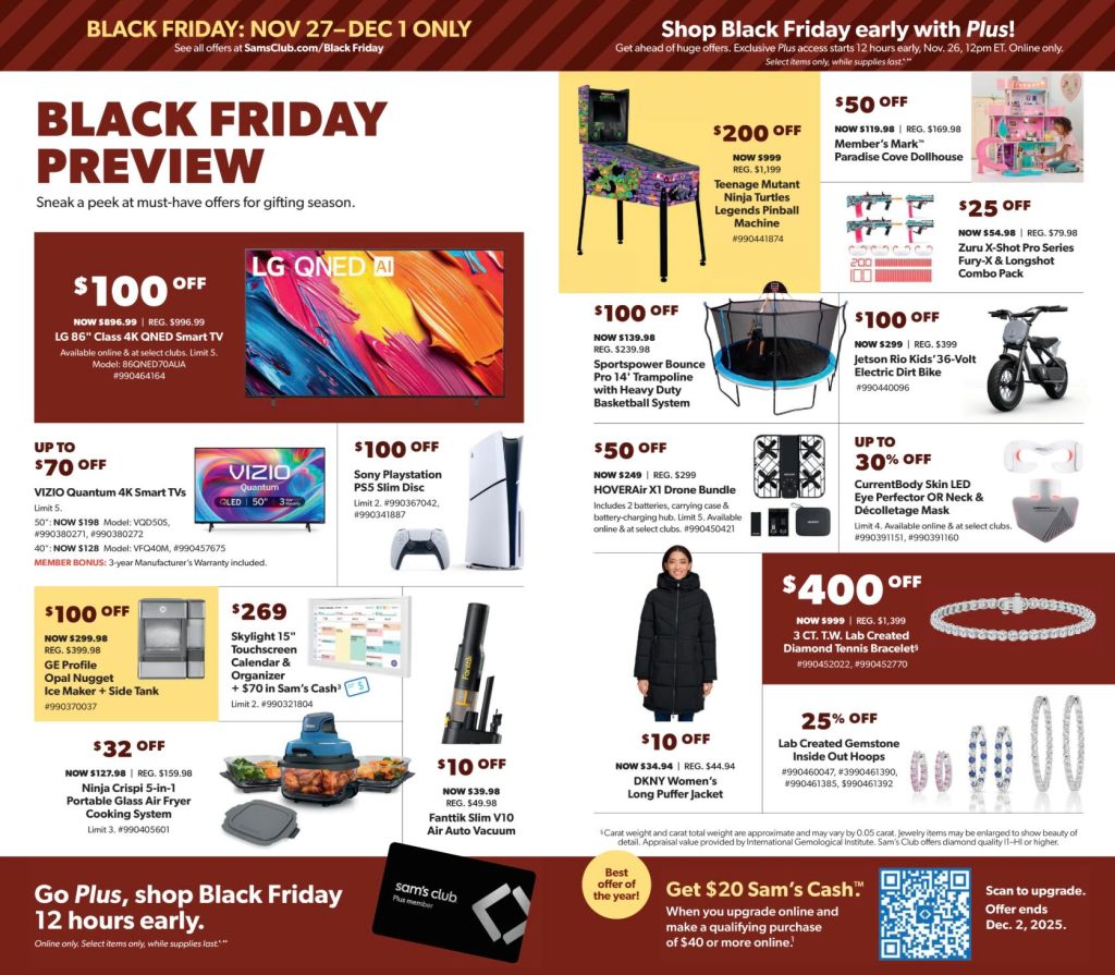 A black friday review flyer