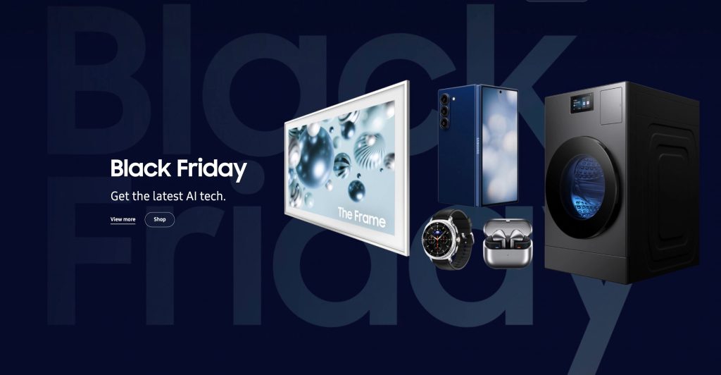Samsung Black Friday sale