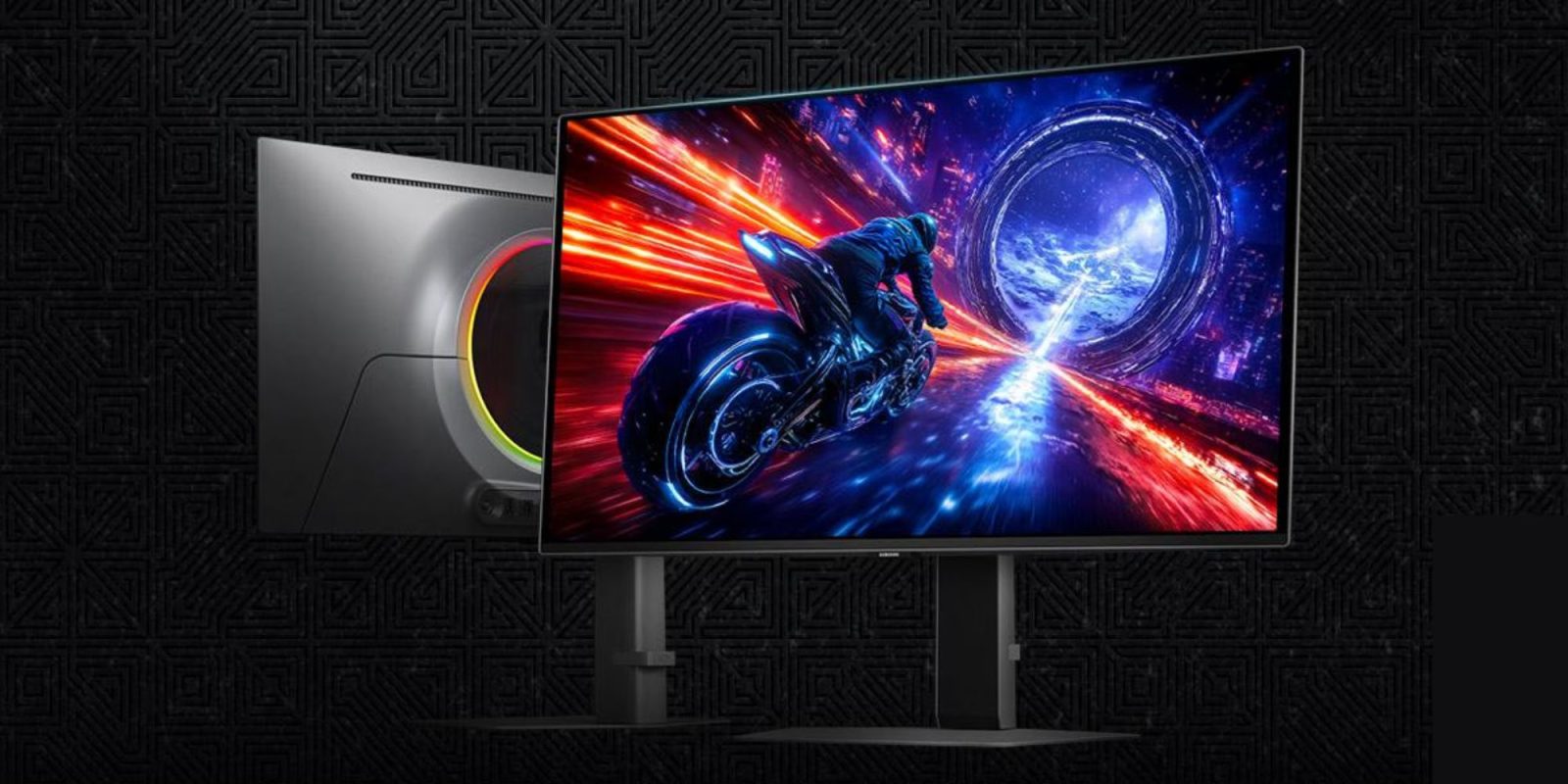 Image showing Samsung's Odyssey OLED G60SF gaming monitor.