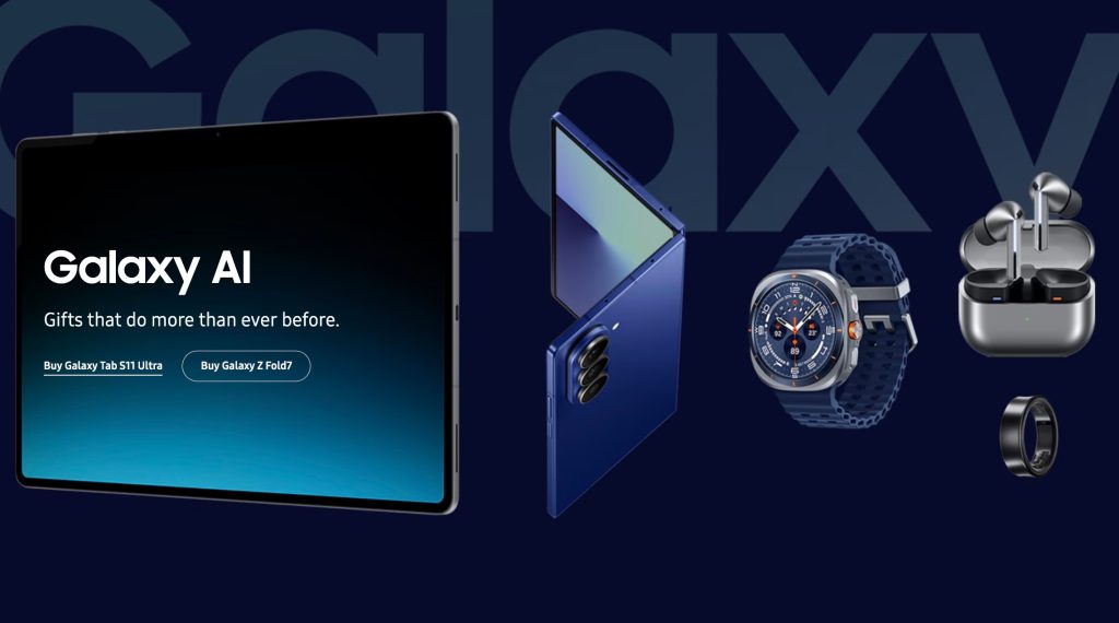 A tablet and a watch