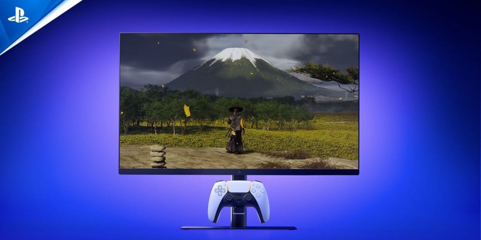 Image showing a render of PlayStation's gaming monitor.