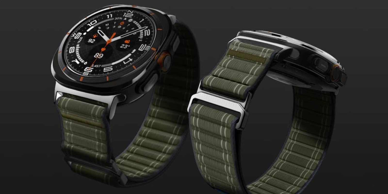 A close up of a watch