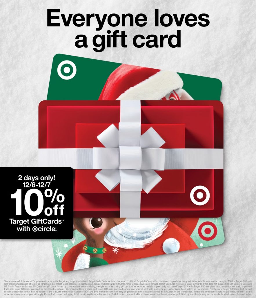 A gift cards with a white ribbon