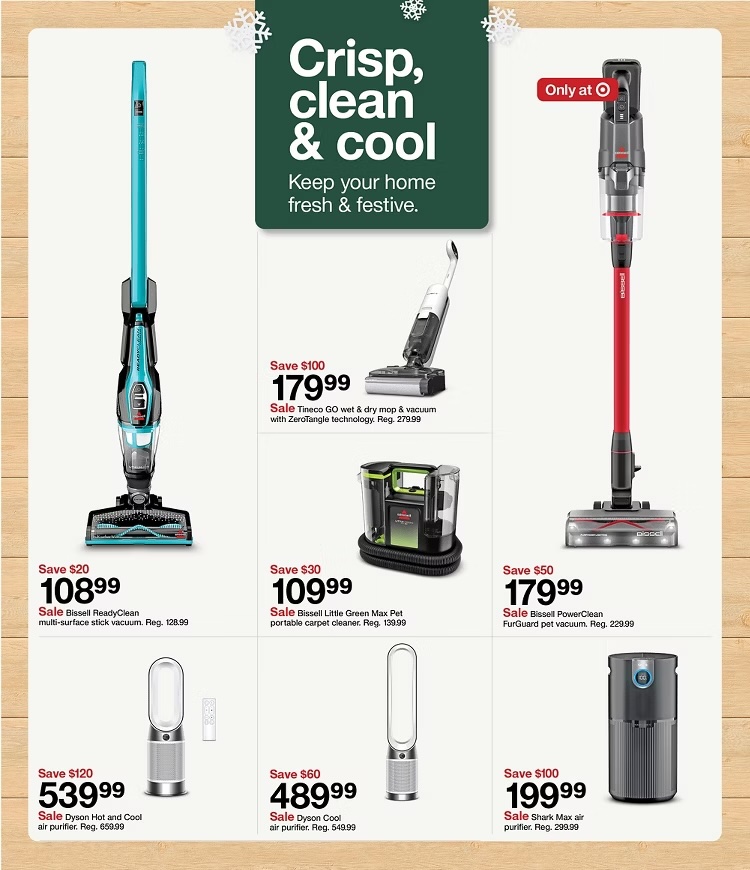 A advertisement for a vacuum cleaner