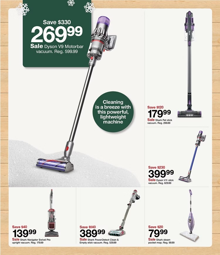 A poster of vacuum cleaners