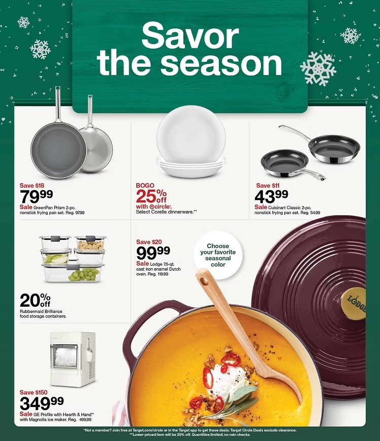 A poster of a soup pot and a pan