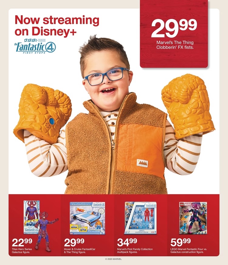 A child wearing glasses and a vest with gloves