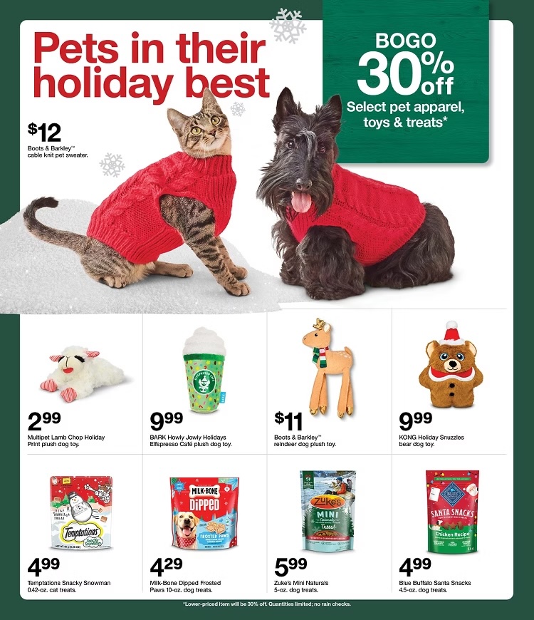 A advertisement for a pet store