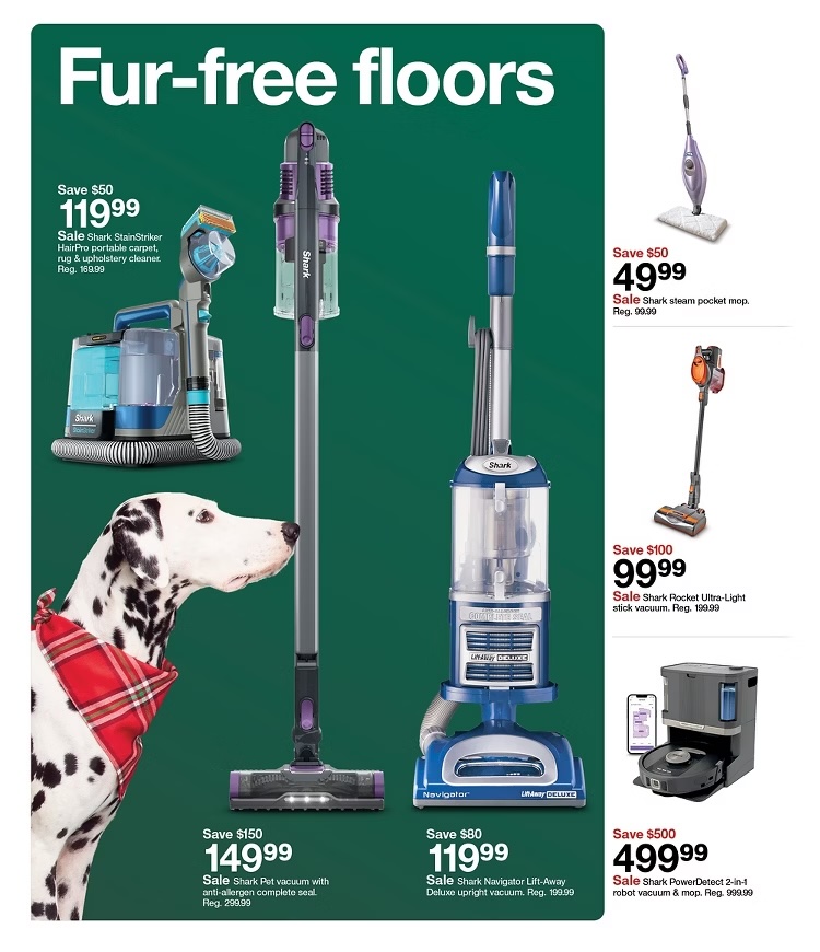 A advertisement for a vacuum cleaner