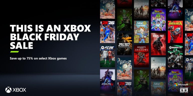 Image showing Xbox Black Friday banner.