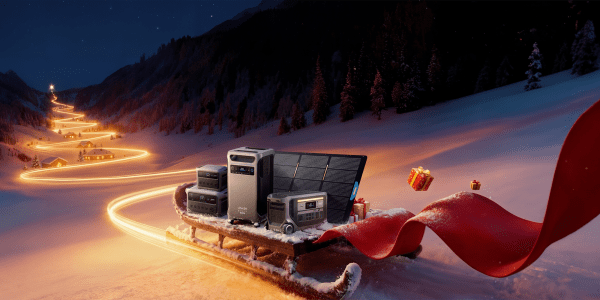 A sled with electronics and a red blanket on it