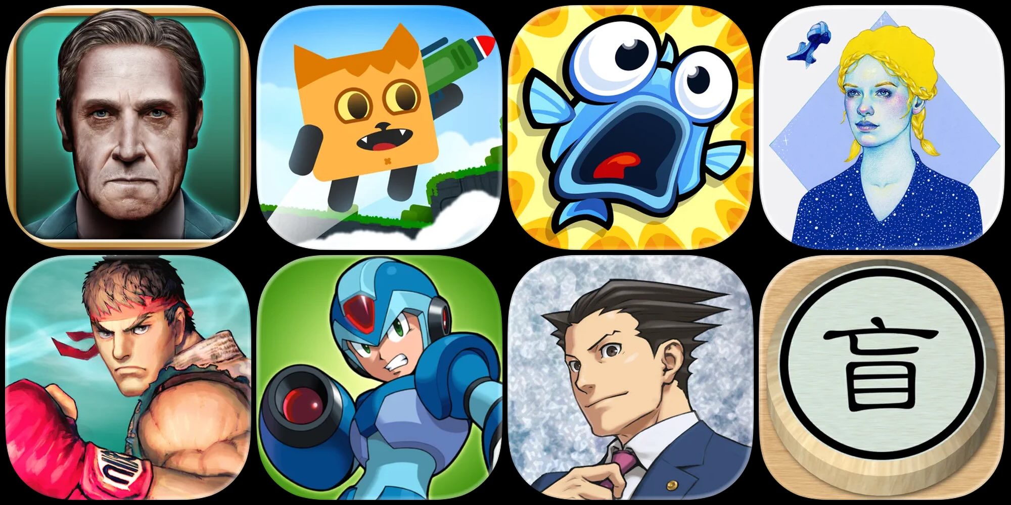 A group of cartoon characters