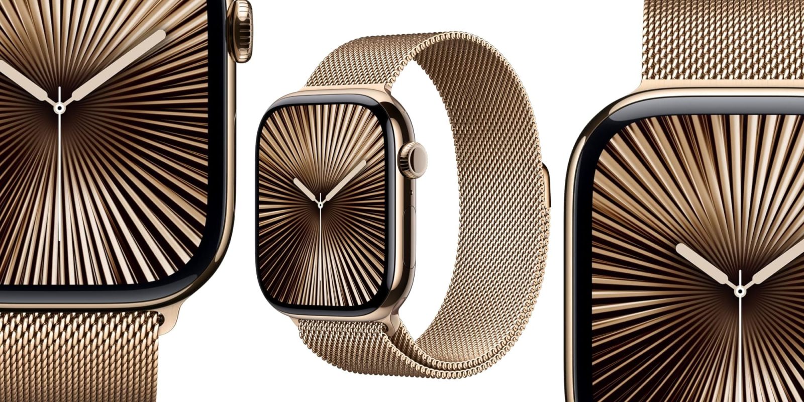 A close up of a watch