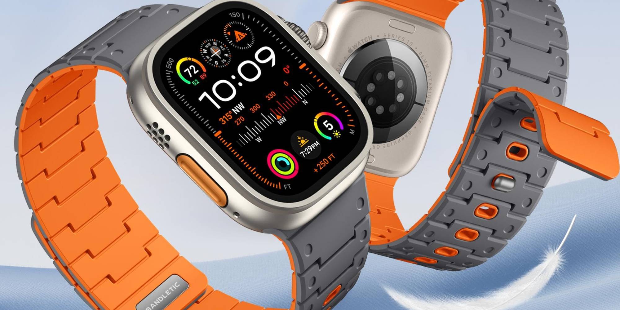 A close up of a smart watch