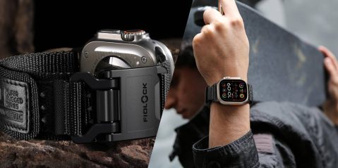 A close up of a watch