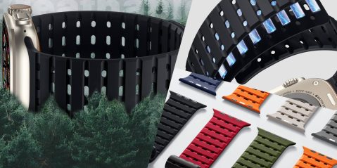 A collage of different colors of watches