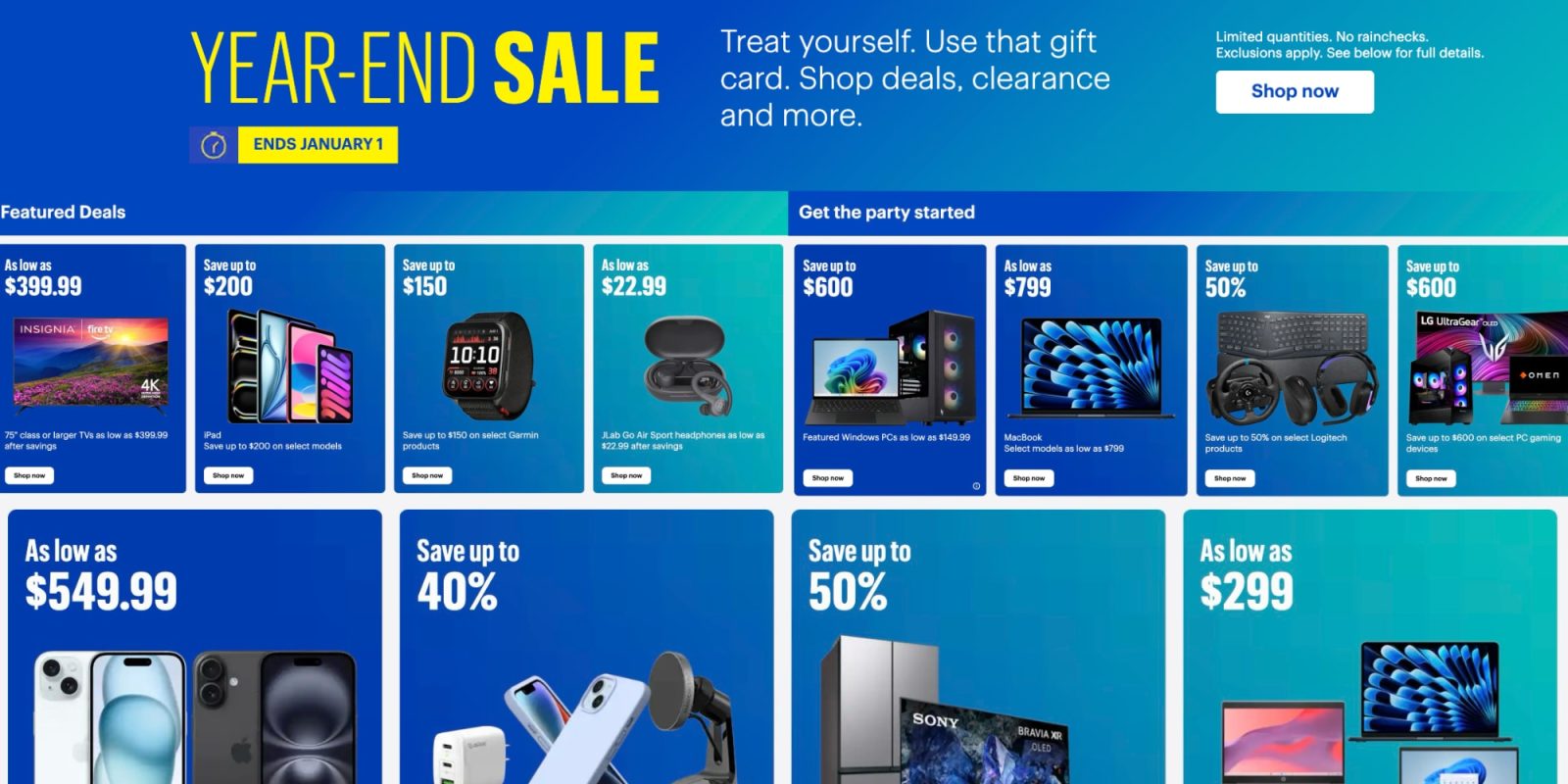 A screenshot of a website