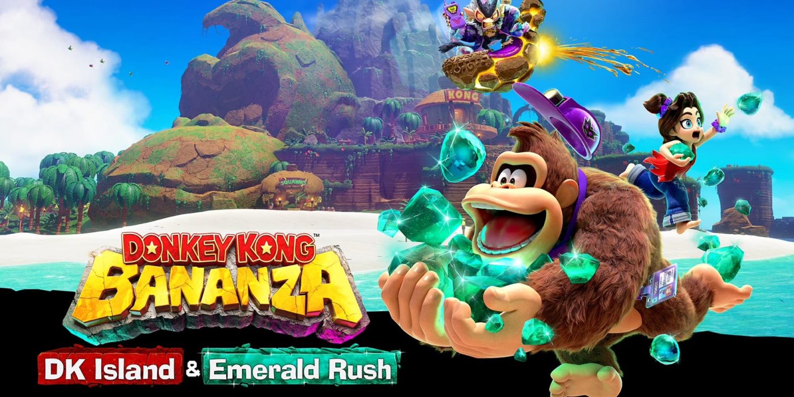Donkey Kong Bananza + DK Island & Emerald Rush copy