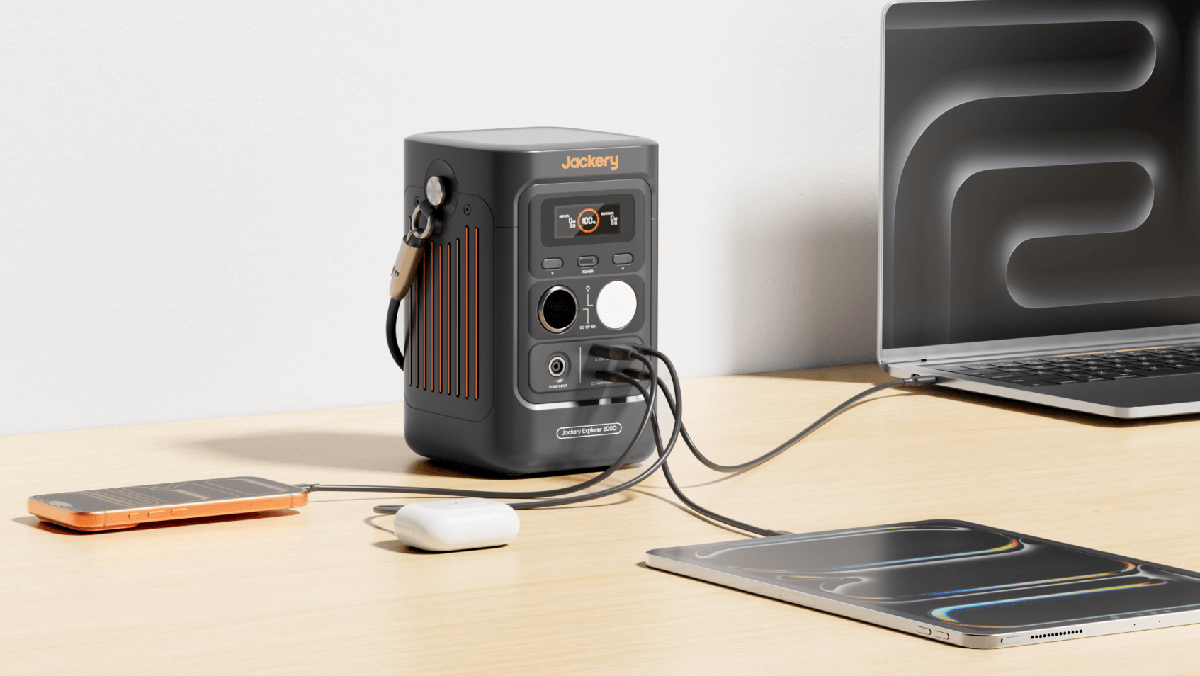 A black box with wires connected to a laptop