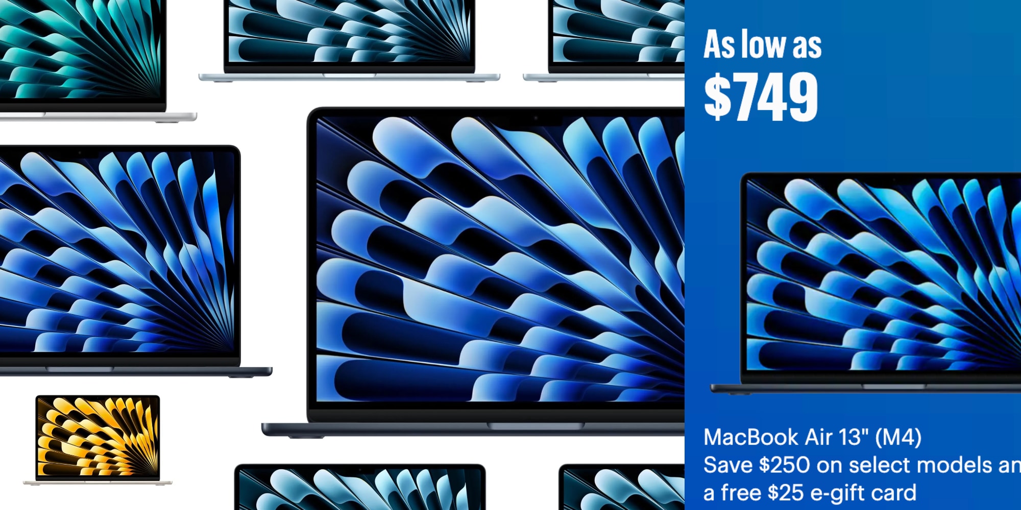 MacBook Air M4 deals-holiday 2025-gift card
