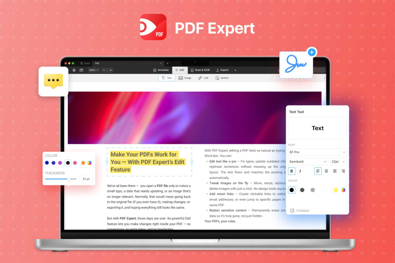 PDF Expert Premium Plan: Lifetime Subscription (Mac)