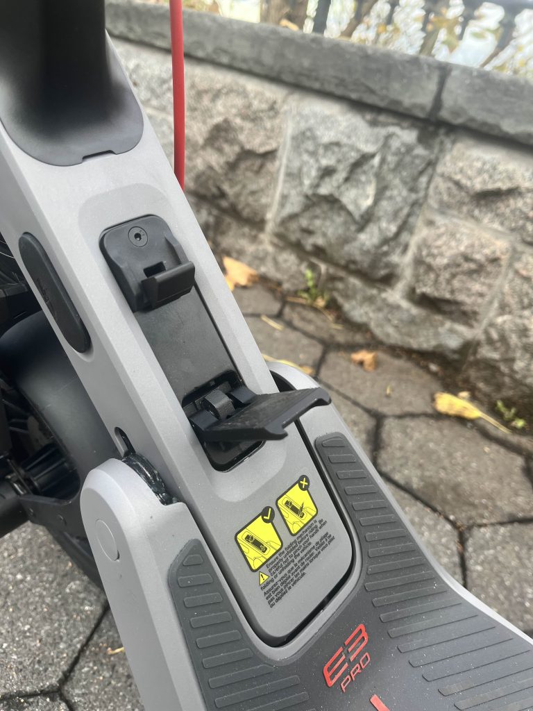 A close up of a bike