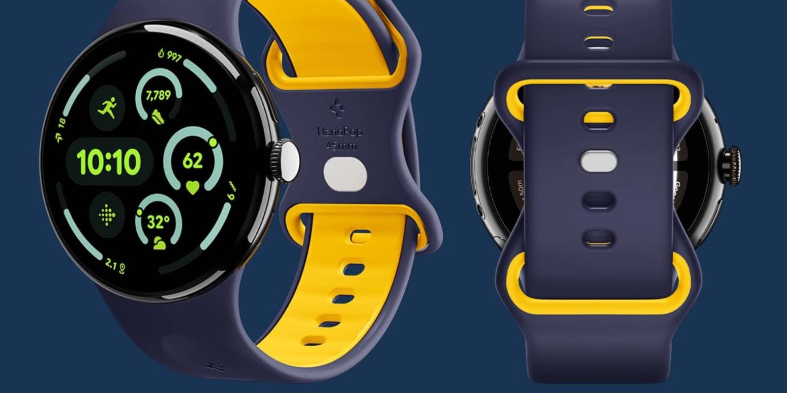 A close up of a watch