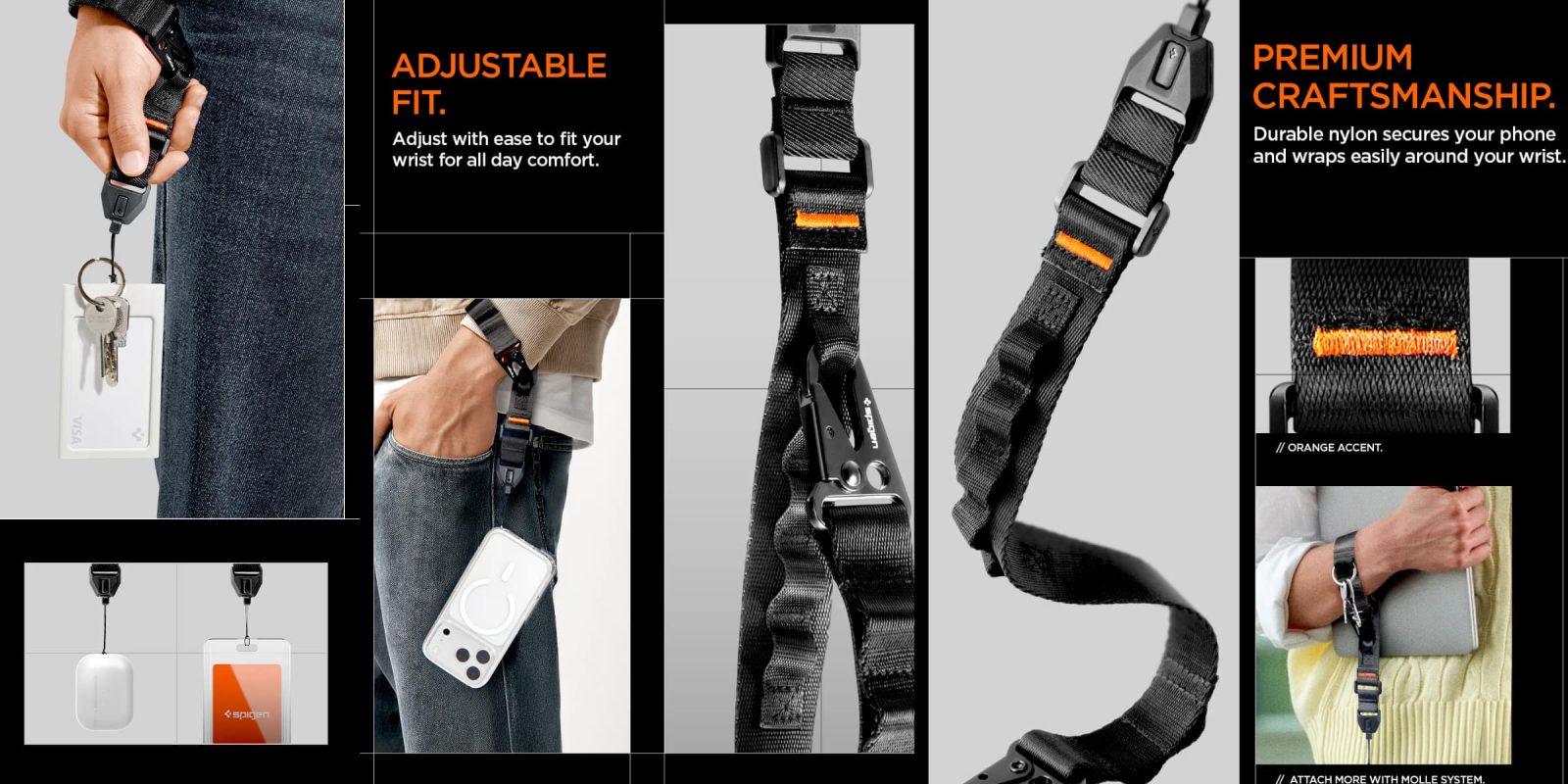 Spigen iPhone wrist lanyard