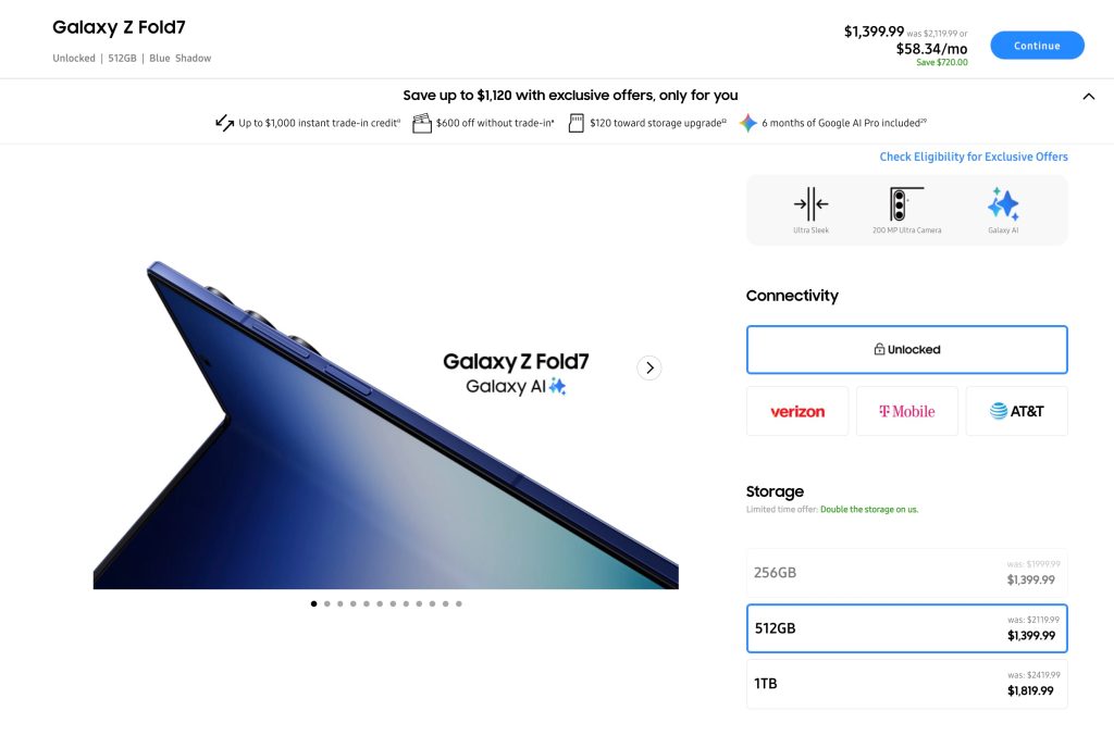 A screen shot of a device