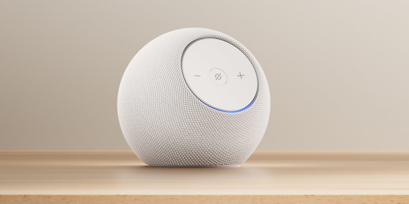 A white round object with a round button