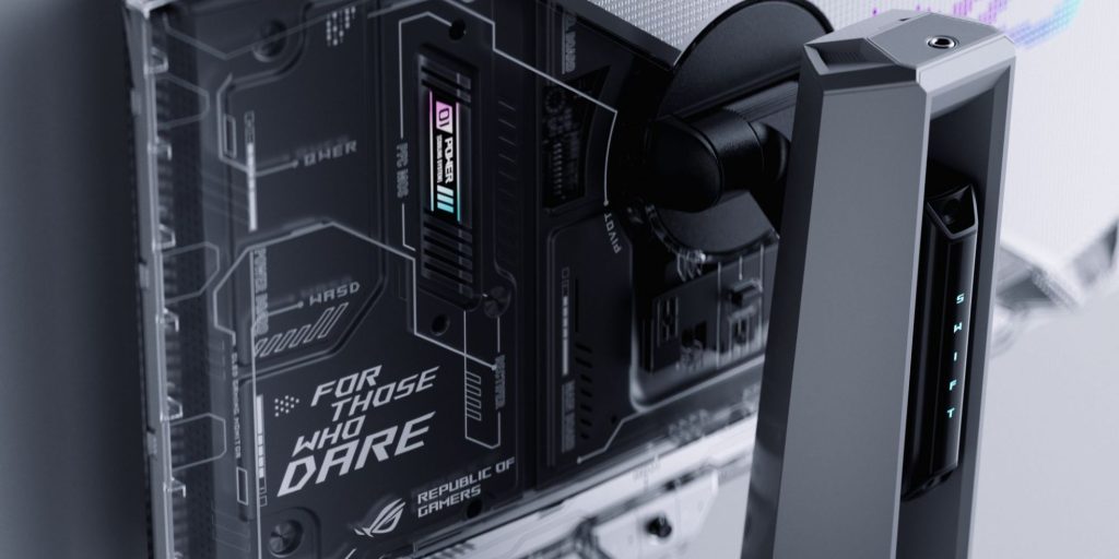 A close up of a device