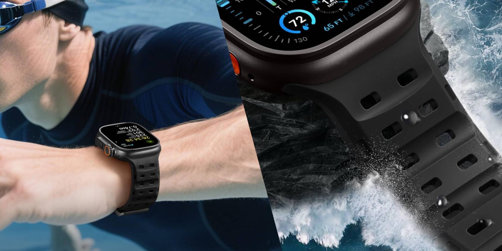 A man wearing a smart watch