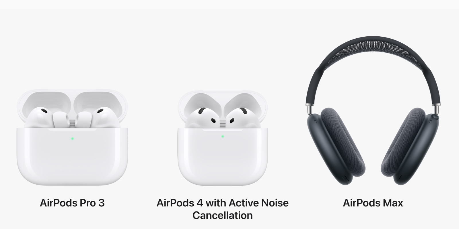 A group of white headphones