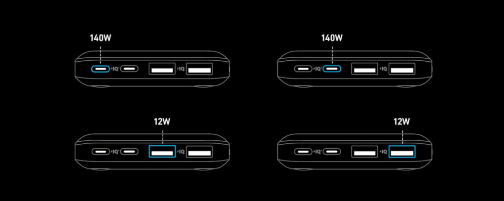 A black and white image of a device