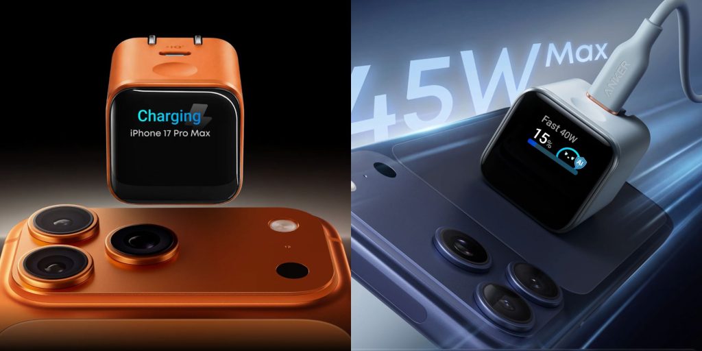 Image showing renders of Anker Nano chargers.