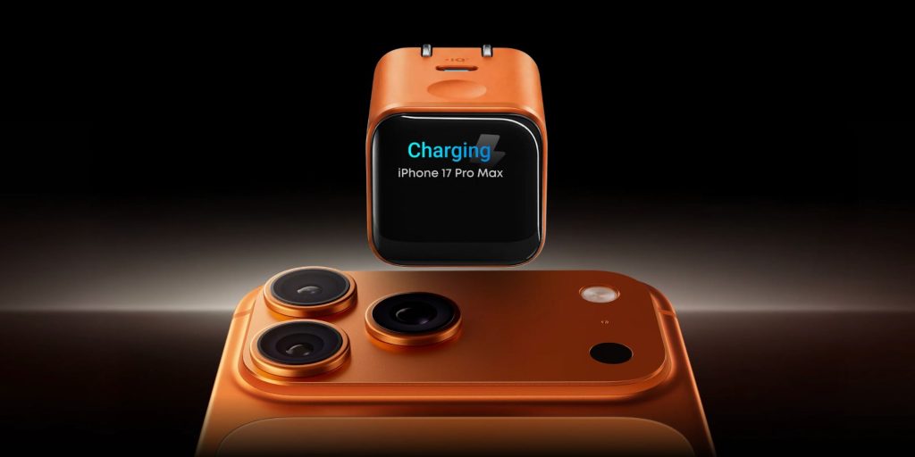 A cell phone charging device
