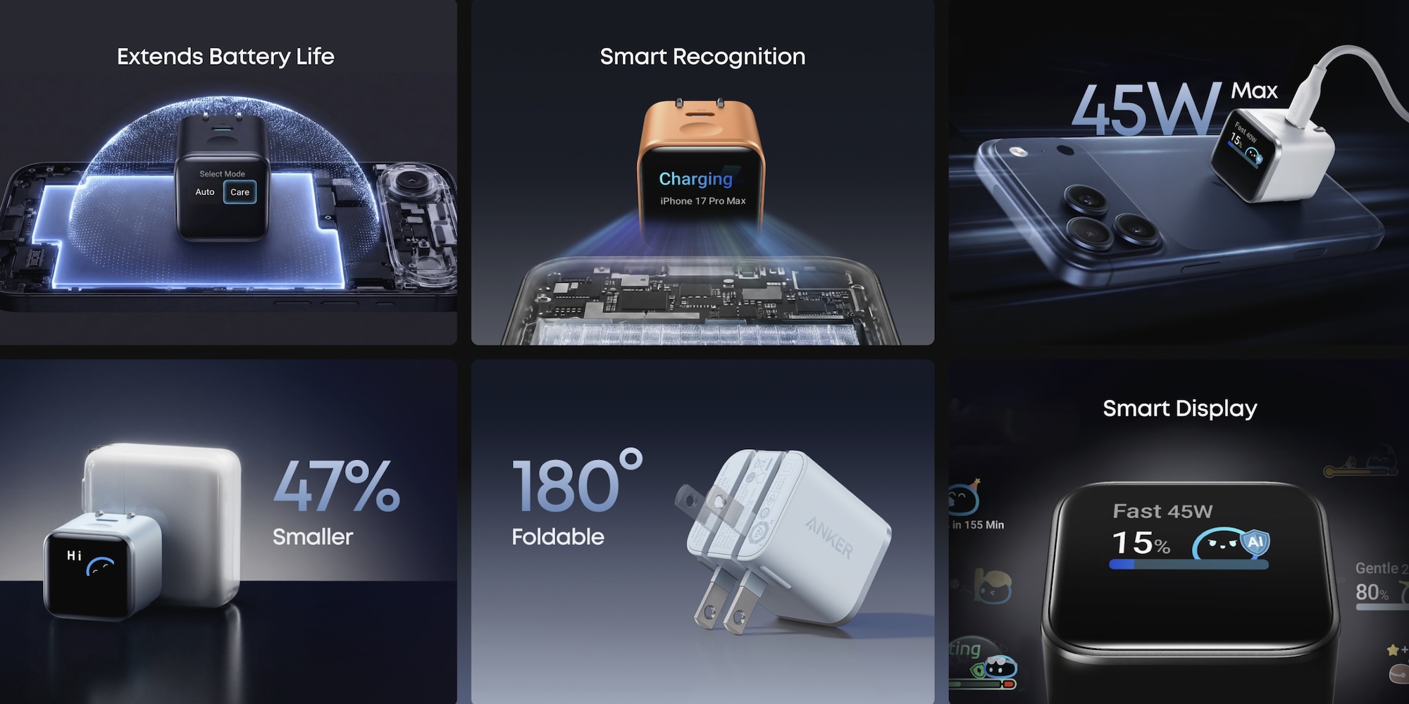 A collage of a cell phone