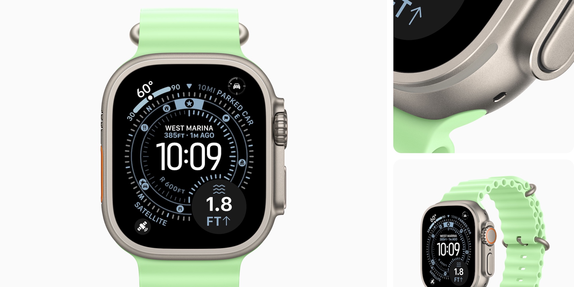 A close up of a watch